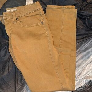 Mens Signature Levi Strauss & Co Tan Jeans